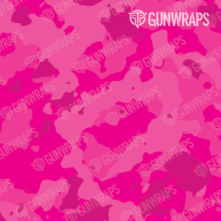 Pistol Slide Cumulus Elite Magenta Camo Gun Skin Pattern