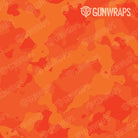 AR 15 Cumulus Elite Orange Camo Gun Skin Pattern