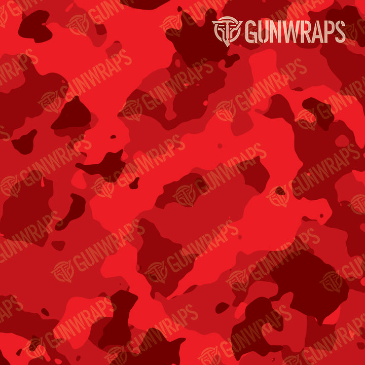 Rifle Cumulus Elite Red Camo Gun Skin Pattern