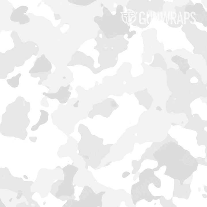 AR 15 Cumulus Elite White Camo Gun Skin Pattern