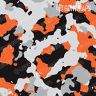 Shotgun Cumulus Orange Tiger Camo Gun Skin Pattern