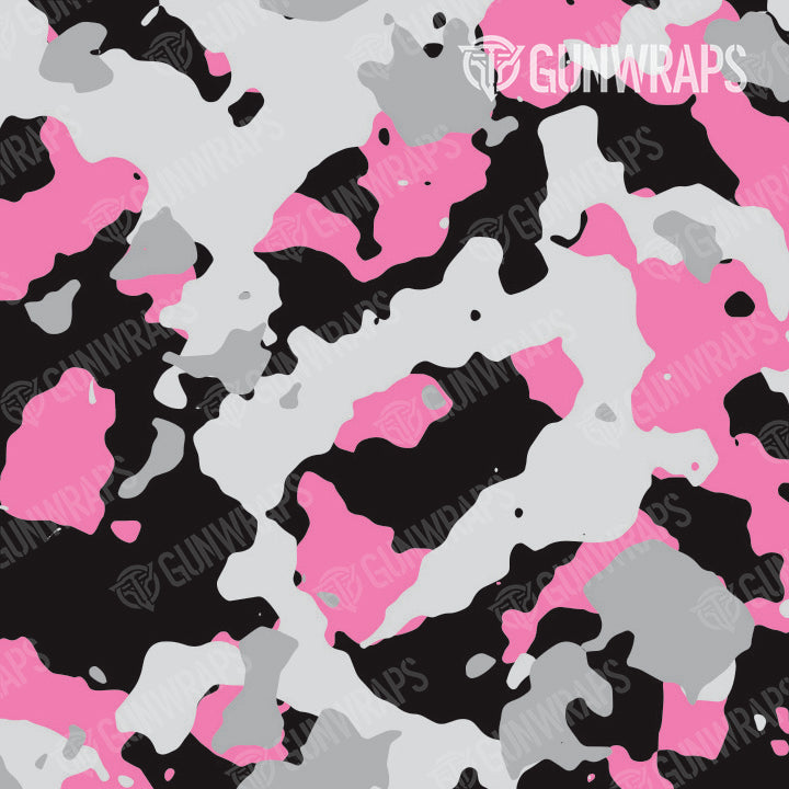 Tactical Cumulus Pink Tiger Camo Gun Skin Pattern