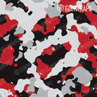 AK 47 Cumulus Red Tiger Camo Gun Skin Pattern