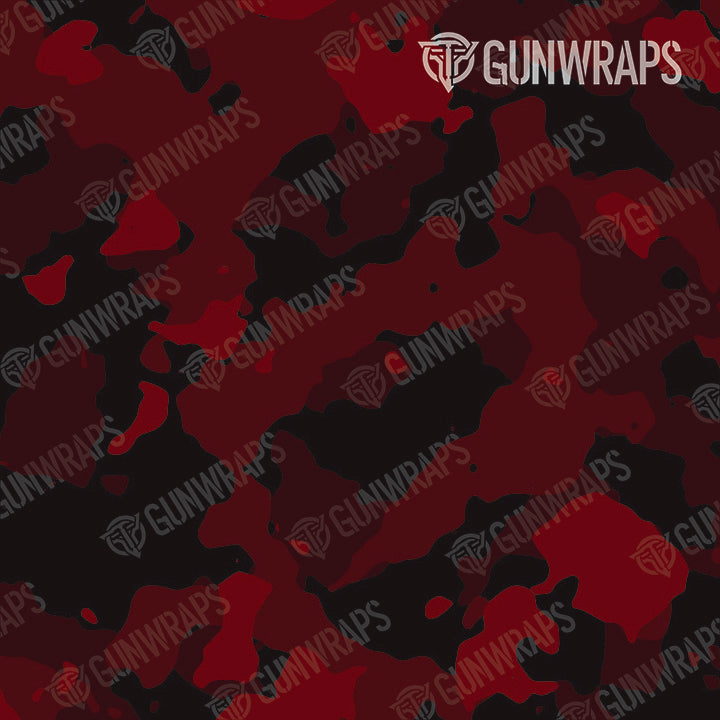 Rifle Cumulus Vampire Red Camo Gun Skin Pattern