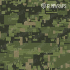 Pistol Slide Digital Army Green Camo Gun Skin Pattern