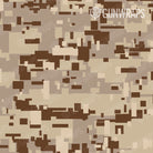 AR 15 Mag & Mag Well Digital Desert Camo Gun Skin Pattern