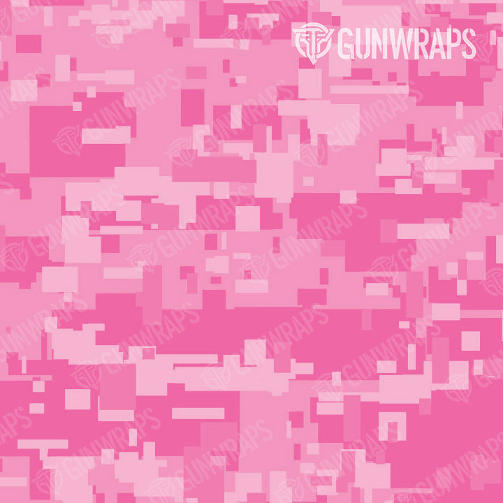 AR 15 Digital Elite Pink Camo Gun Skin Pattern