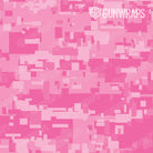 AR 15 Mag Digital Elite Pink Camo Gun Skin Pattern