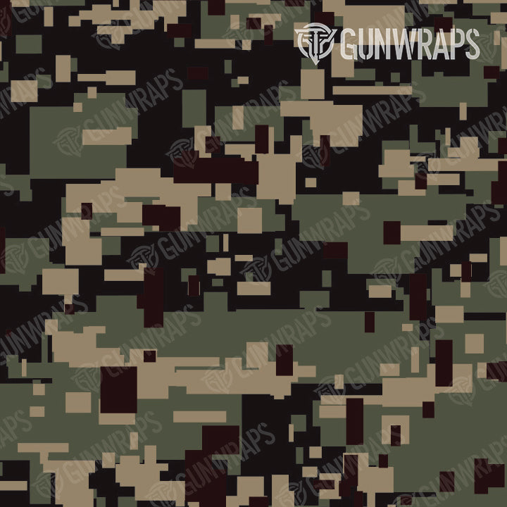 Universal Sheet Digital Militant Blood Camo Gun Skin Pattern