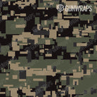 Binocular Digital Militant Charcoal Camo Gear Skin Pattern