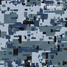 Binocular Digital Navy Camo Gear Skin Pattern