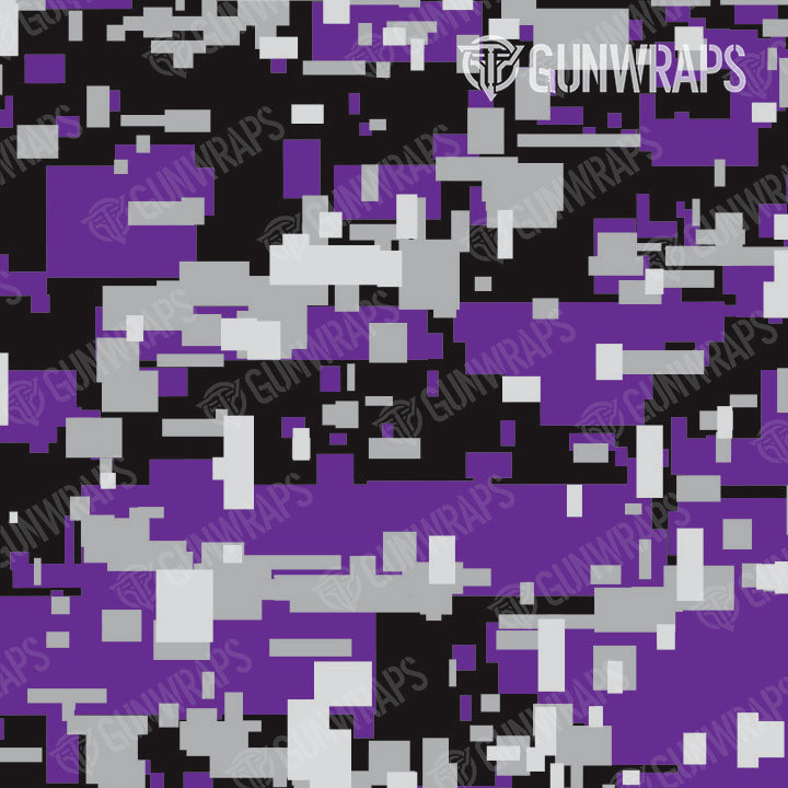 Universal Sheet Digital Purple Tiger Camo Gun Skin Pattern