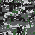 Knife Digital Urban Green Camo Gear Skin Pattern