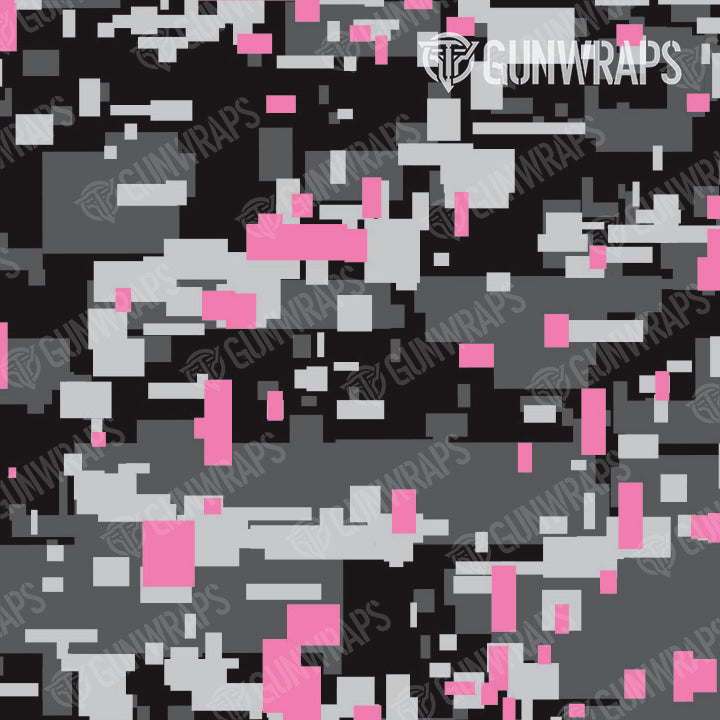 AR 15 Digital Urban Pink Camo Gun Skin Pattern