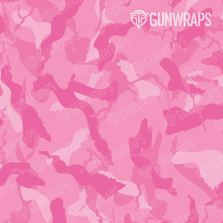 Pistol Slide Ragged Elite Pink Camo Gun Skin Pattern