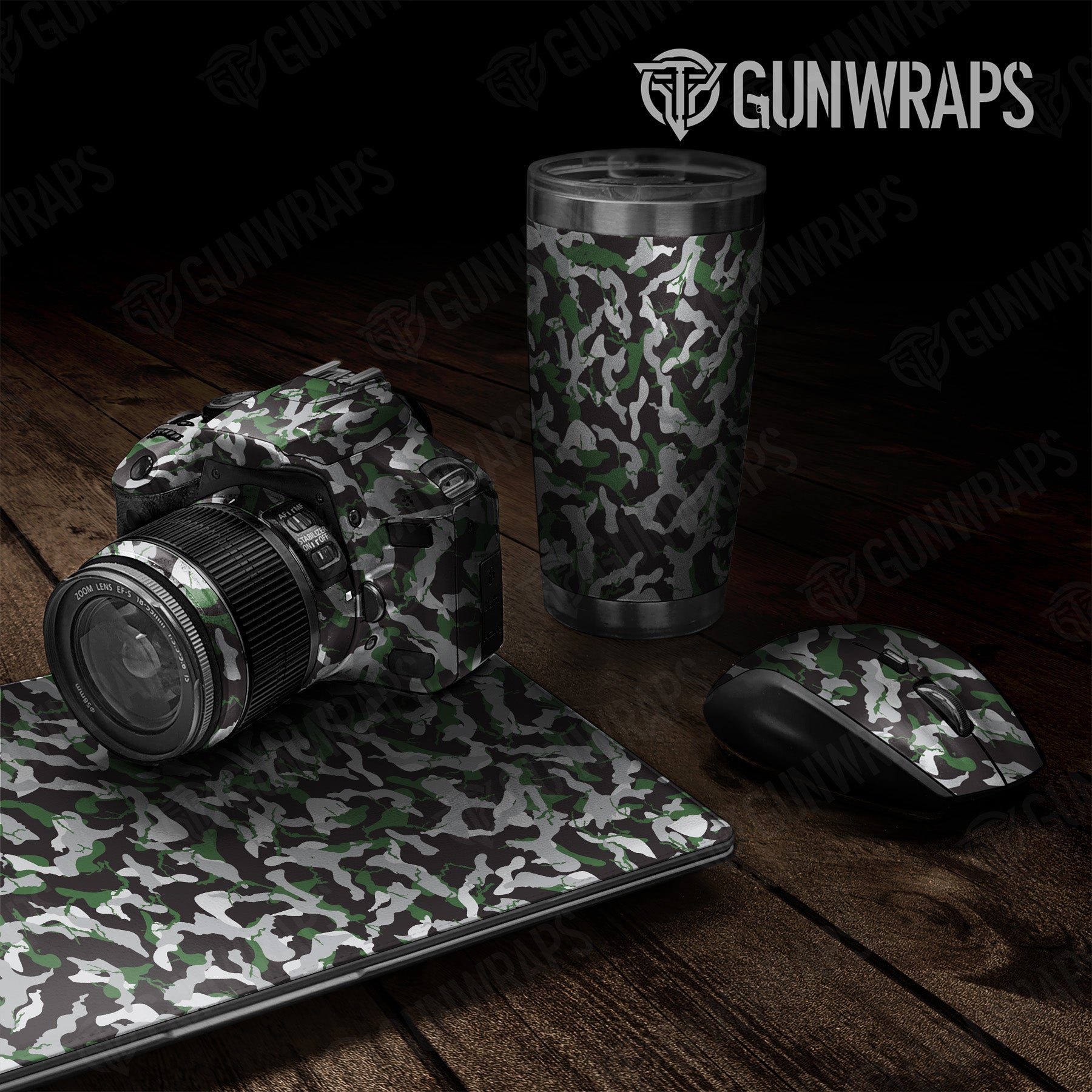 Ragged Green Tiger Camo Universal Sheet 