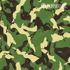 AK 47 Ragged Jungle Camo Gun Skin Pattern