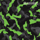 Rifle Ragged Metro Green Camo Gun Skin Pattern