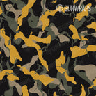 Universal Sheet Ragged Militant Yellow Camo Gun Skin Pattern