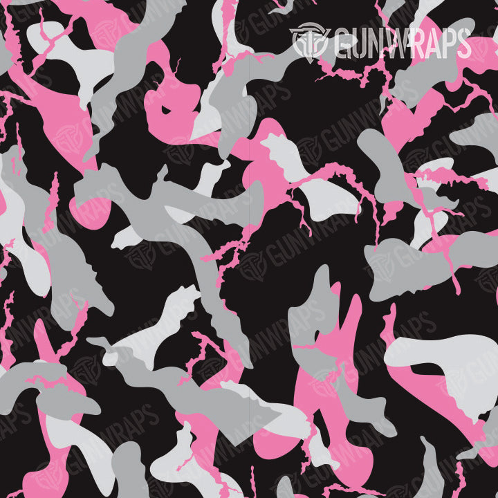 AK 47 Mag Ragged Pink Tiger Camo Gun Skin Pattern