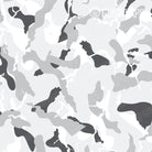 AR 15 Mag Well Ragged Snow Camo Gun Skin Pattern