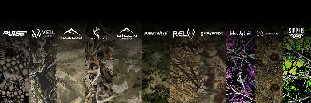 Licensed Camo Wrap Patterns