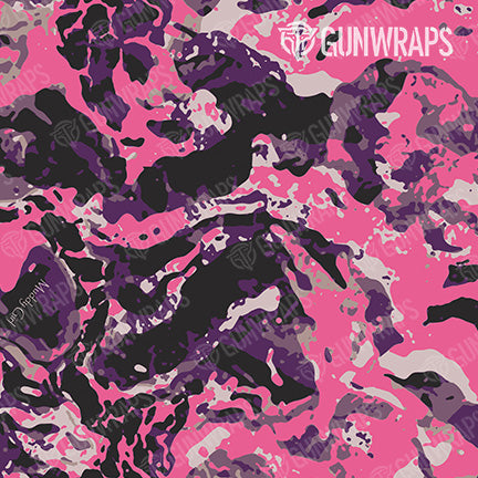 AK 47 Muddy Girl Flat Camo Gun Skin Pattern