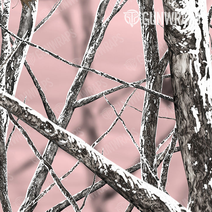 Binocular Nature Pink Snowstorm Camo Gear Skin Pattern