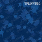 Universal Sheet Paintball Elite Blue Gun Skin Pattern