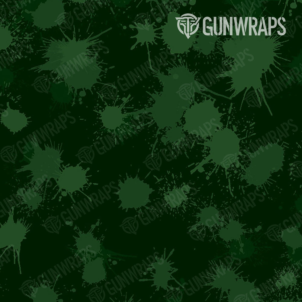 AR 15 Mag & Mag Well Paintball Elite Green Gun Skin Pattern