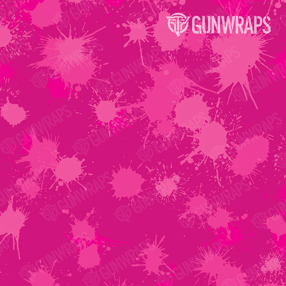 AR 15 Mag Paintball Elite Magenta Gun Skin Pattern