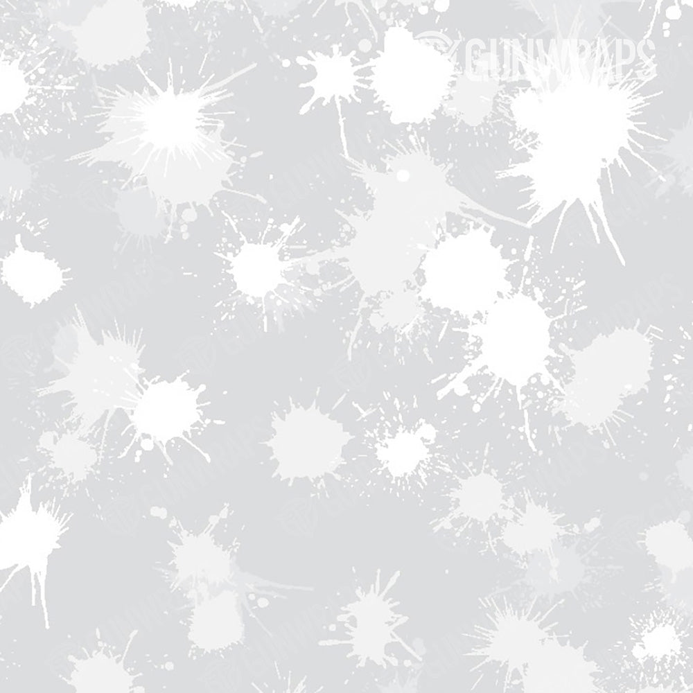 Universal Sheet Paintball Elite White Gun Skin Pattern