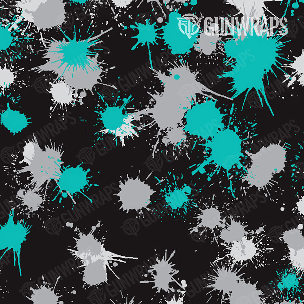 Scope Paintball Tiffany Blue Tiger Gear Skin Pattern