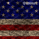 Tactical Patriotic American Flag Gun Skin Pattern