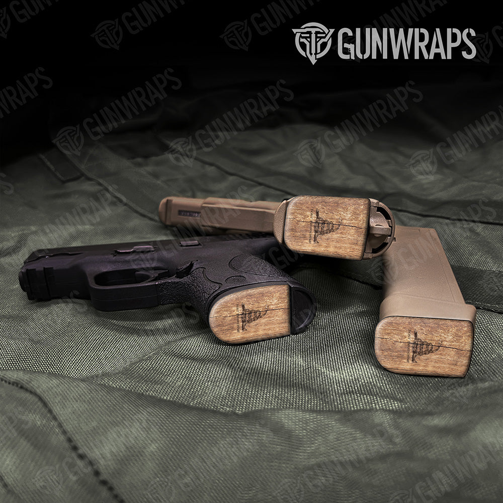 Exclusive Don't Tread On Me Gun Skin Vinyl Wrap