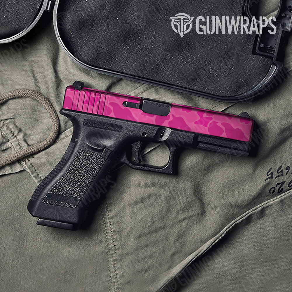 Old School Duck Elite Magenta Gun Skin Vinyl Wrap