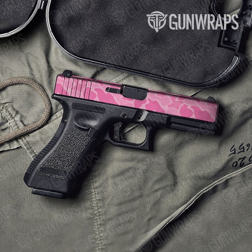 Old School Duck Elite Pink Gun Skin Vinyl Wrap