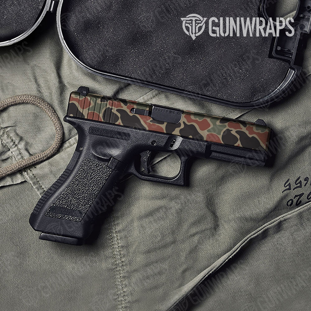 Old School Duck Militant Copper Gun Skin Vinyl Wrap