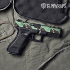 Old School Duck Mint Chocolate Chip Gun Skin Vinyl Wrap