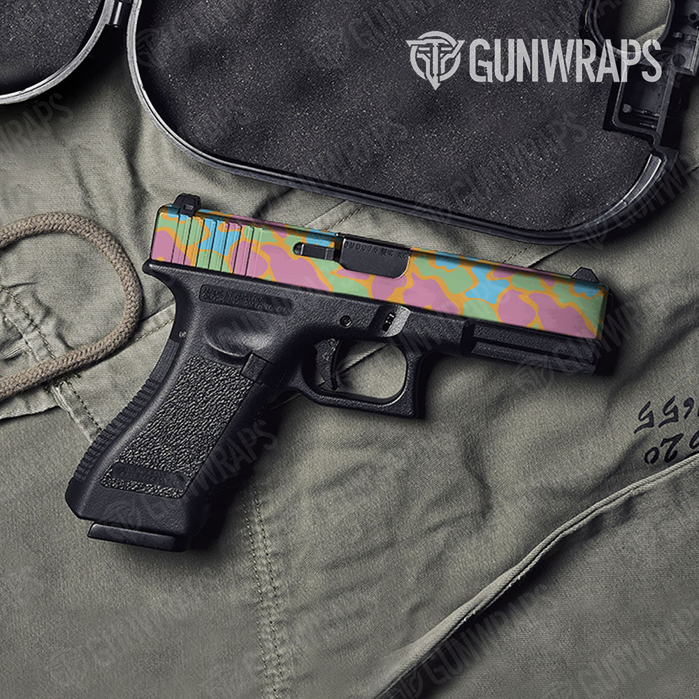 Old School Duck Sherbert Gun Skin Vinyl Wrap