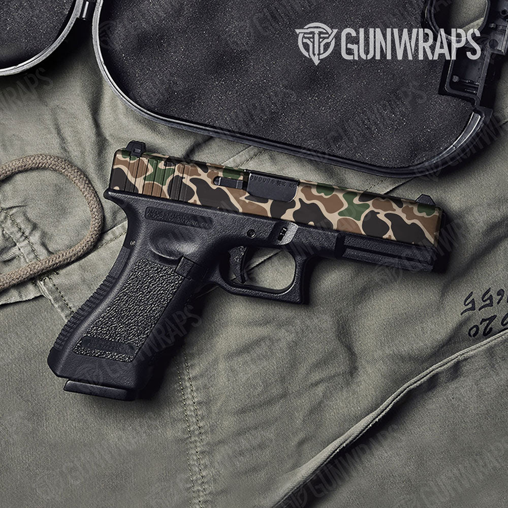 Old School Duck Woodland Gun Skin Vinyl Wrap