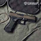 Woodgrain Douala Gun Skin Vinyl Wrap