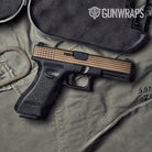 Woodgrain Tokyo Gun Skin Vinyl Wrap