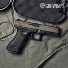 Woodgrain Washington Gun Skin Vinyl Wrap