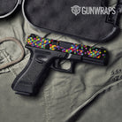 Pistol Slide Eclipse Camo Multicolor Gun Skin Pattern