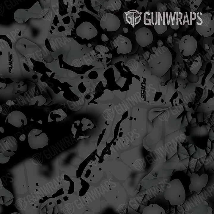 AR 15 Mag Well Pulse Midnight Camo Gun Skin Pattern