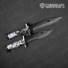 Knife RELV Timber Wolf Camo Gear Skin Vinyl Wrap Film