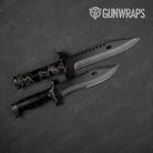 Knife RELV X3 Marauder Camo Gear Skin Vinyl Wrap Film