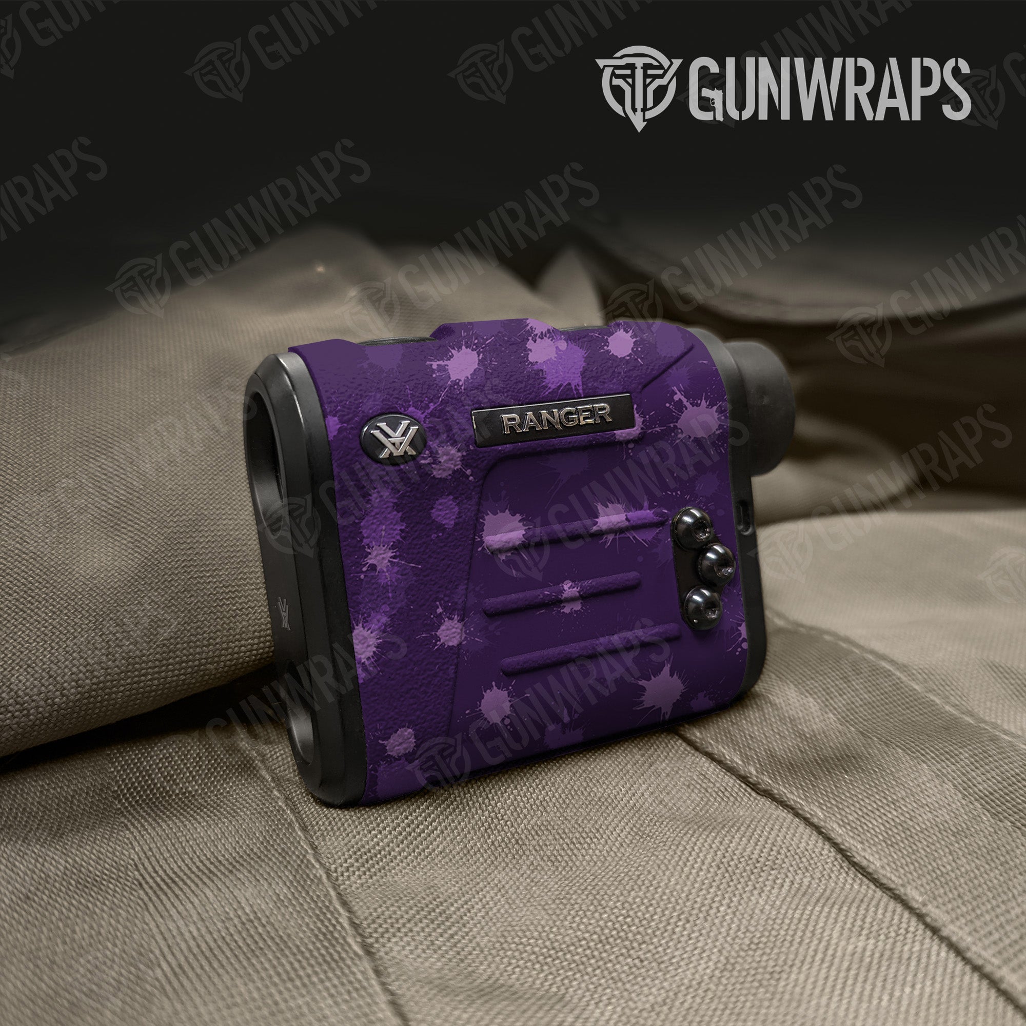 Rangefinder Paintball Elite Purple Gear Skin Vinyl Wrap