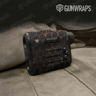 Vivid Hex Orange Gun Skin Vinyl Wrap